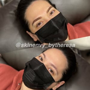 Eyebrow Tattoo result by SKIN & BROW ENVY advanced esthetics in Lakewood, OH