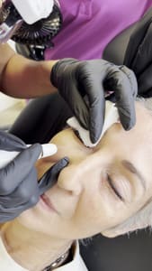 Eyebrow Tattoo result by Skin Deep Cosmetics & Aesthetics in Houston, TX