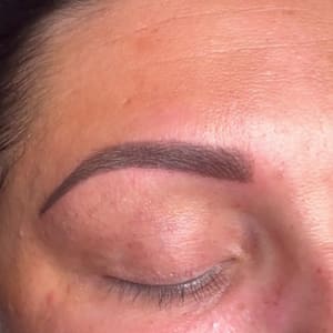Eyebrow Tattoo result by Skin Garden by Beauty Balance Esthetics in Heath, TX