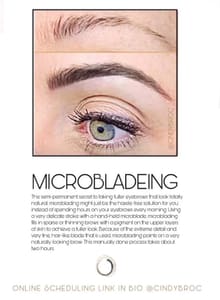 Eyebrow Tattoo result by Skin Studio Cindy Broc in Holladay, UT