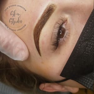 Eyebrow Tattoo result by Skin Studio in Longview, TX
