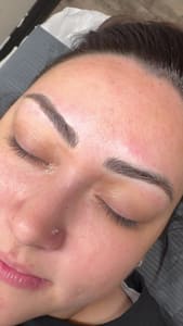 Eyebrow Tattoo result by SkinArt By LeAnne in Temecula, CA