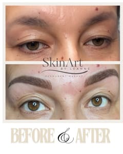 Eyebrow Tattoo result by SkinArt By LeAnne in Temecula, CA
