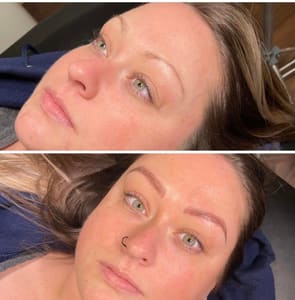 Eyebrow Tattoo result by SkinByVane at Vici Beauty Co., Licensed Esthetician in Perrysburg, OH