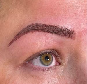Eyebrow Tattoo result by SkinByVane at Vici Beauty Co., Licensed Esthetician in Perrysburg, OH