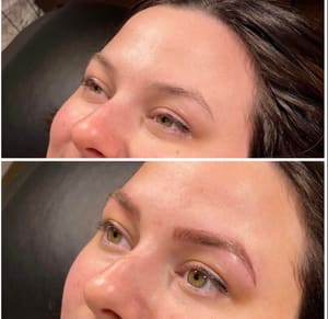 Eyebrow Tattoo result by SkinByVane at Vici Beauty Co., Licensed Esthetician in Perrysburg, OH
