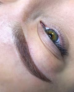 Eyebrow Tattoo result by Skincare by Elena in Encino, CA