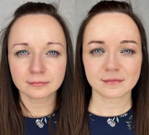 Eyebrow Tattoo result by SkinFlex Studio in Beverly Hills, CA
