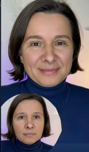 Eyebrow Tattoo result by SkinFlex Studio in Beverly Hills, CA