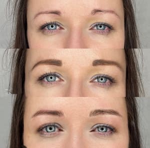 Eyebrow Tattoo result by SkinFlex Studio in Beverly Hills, CA