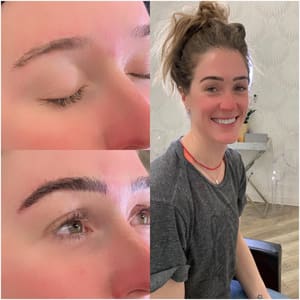 Eyebrow Tattoo result by Skinluxe Browbar in Redmond, WA