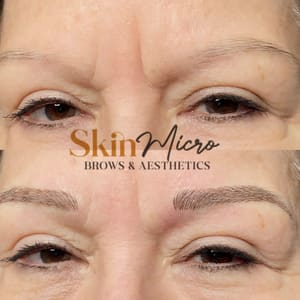 Eyebrow Tattoo result by SkinMicro Brows & Aesthethics in San Antonio, TX