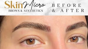 Eyebrow Tattoo result by SkinMicro Brows & Aesthethics in San Antonio, TX