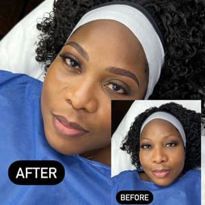 Eyebrow Tattoo result by Skinn Atelier in Virginia Beach, VA