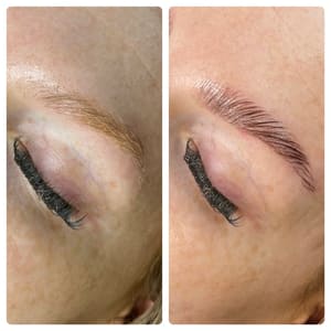 Eyebrow Tattoo result by Skinplicity in Dalton Gardens, ID