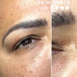 Eyebrow Tattoo result by SkinSpace Hermosa in Hermosa Beach, CA