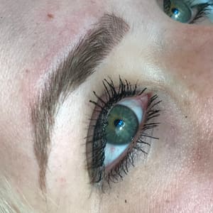 Eyebrow Tattoo result by SkinSpace Hermosa in Hermosa Beach, CA