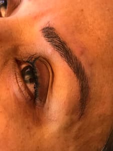 Eyebrow Tattoo result by SkinSpace Hermosa in Hermosa Beach, CA