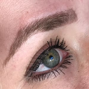 Eyebrow Tattoo result by SkinSpace Hermosa in Hermosa Beach, CA