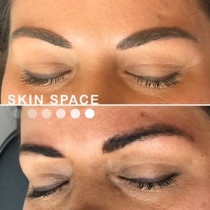Eyebrow Tattoo result by SkinSpace Hermosa in Hermosa Beach, CA