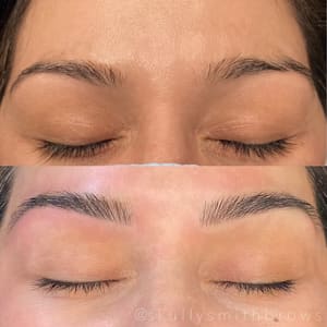 Eyebrow Tattoo result by Skully Smith Brows in Tustin, CA