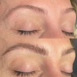 Eyebrow Tattoo result by Skully Smith Brows in Tustin, CA