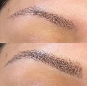 Eyebrow Tattoo result by Skully Smith Brows in Tustin, CA
