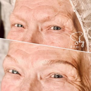 Eyebrow Tattoo result by Sky Brows (Katie Amick Microblading) in Lincoln, NE