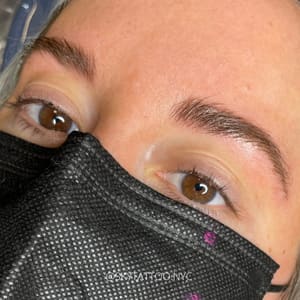 Eyebrow Tattoo result by Sky Tattoo NYC in Brooklyn, NY