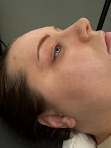 Eyebrow Tattoo result by Skye Line Beauty in Enid, OK