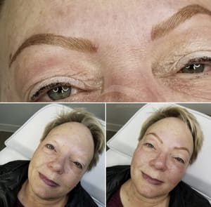 Eyebrow Tattoo result by Skyline Ink Studio in Raleigh, NC