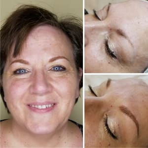 Eyebrow Tattoo result by Skyline Ink Studio in Raleigh, NC