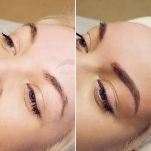 Eyebrow Tattoo result by Skyline Ink Studio in Raleigh, NC