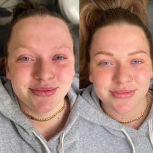 Eyebrow Tattoo result by Skyn Studio in Tryon, NC