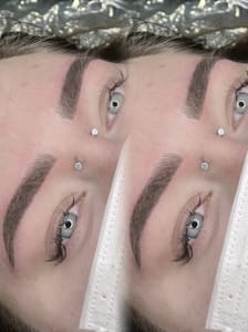 Eyebrow Tattoo result by SkynByLiza Microblading in West Haven, UT