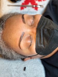 Eyebrow Tattoo result by SL Beauté LLC in Woodbridge, VA