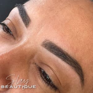Eyebrow Tattoo result by Slay Beautique in Arleta, CA