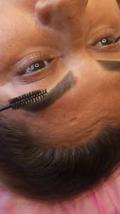 Eyebrow Tattoo result by SLAY ink & beauty- Permanent Makeup/Ombré Brows & Lip Blush in Granada Hills, CA