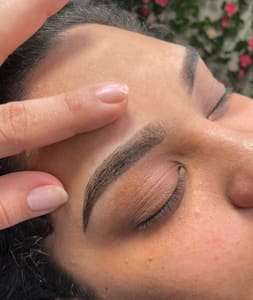 Eyebrow Tattoo result by Slayed beauty lab in Long Beach, NY