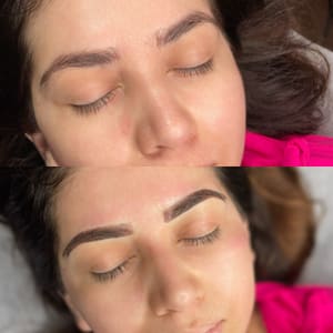 Eyebrow Tattoo result by Slayed beauty lab in Long Beach, NY