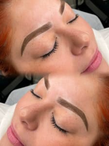 Eyebrow Tattoo result by Slayed beauty lab in Long Beach, NY