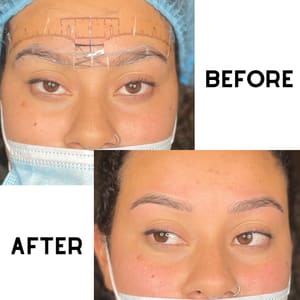Eyebrow Tattoo result by SlayedBrows in Hyattsville, MD