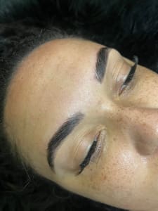 Eyebrow Tattoo result by SlayedbyJade in Grand Terrace, CA