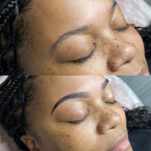 Eyebrow Tattoo result by Sleek Beauty by Tai Bella in Jacksonville, FL