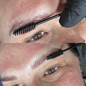 Eyebrow Tattoo result by Sleek Line Brows in Nibley, UT