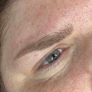 Eyebrow Tattoo result by Sleek Line Brows in Nibley, UT