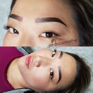 Eyebrow Tattoo result by SM Microblading in Clovis, CA