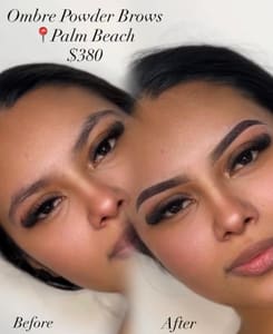 Eyebrow Tattoo result by Smarie Brows LLC in Palm Beach Gardens, FL