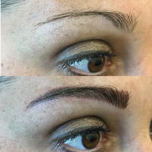 Eyebrow Tattoo result by Smart Set Salon and Spa in Chula Vista, CA