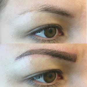 Eyebrow Tattoo result by Smart Set Salon and Spa in Chula Vista, CA